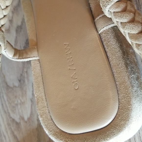 Gia Borghini By Rhw Suede T Strap Womens Tan Between The Toe Sandals Size 9 - Picture 14 of 16